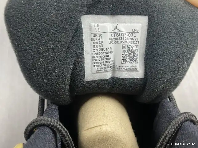 Reps LUCY Air Jordan 12 CT8013-071 Taxi Black 0517